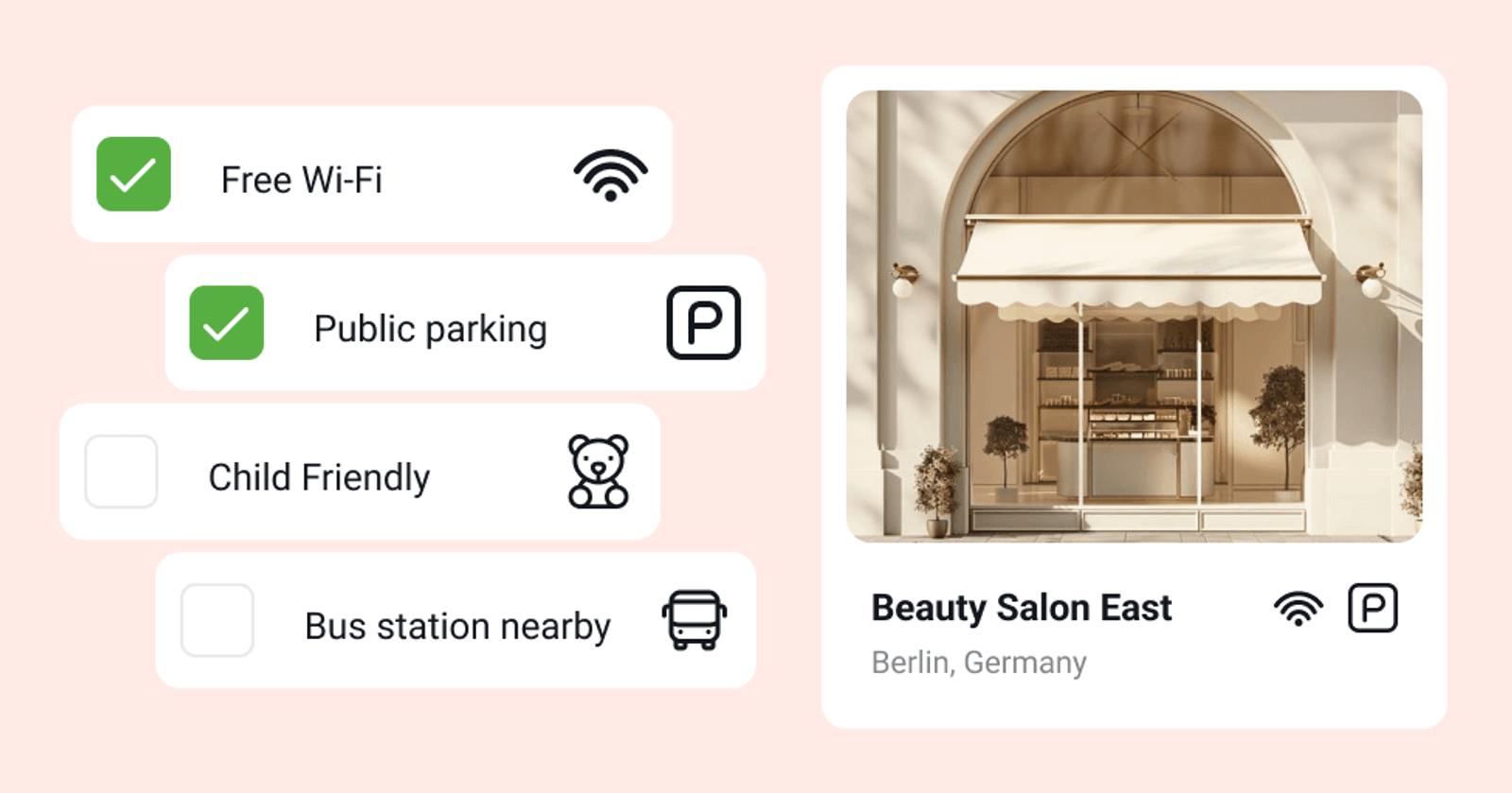 Metti in evidenza i vantaggi delle tue sedi ✅